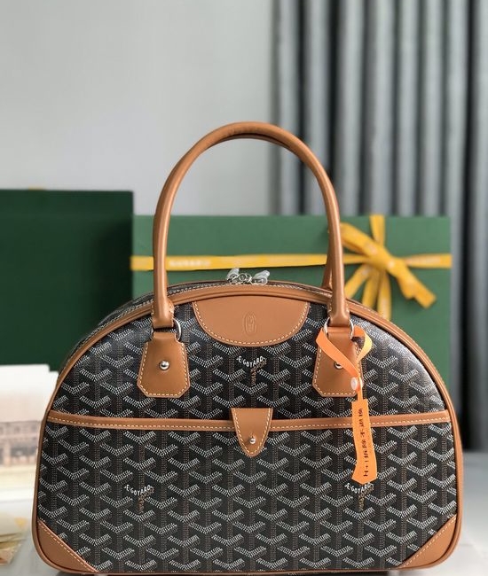 Goyard Vintage Bowling Shoulder Bag 020299
