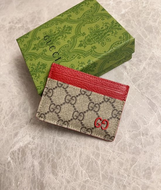 Gucci Classic Wallet Multi-color PVC 768248