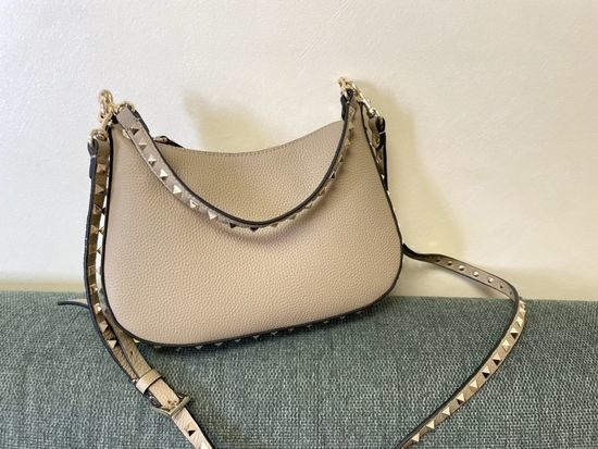 Valentino Mini Hobo Leather Handbag 0725