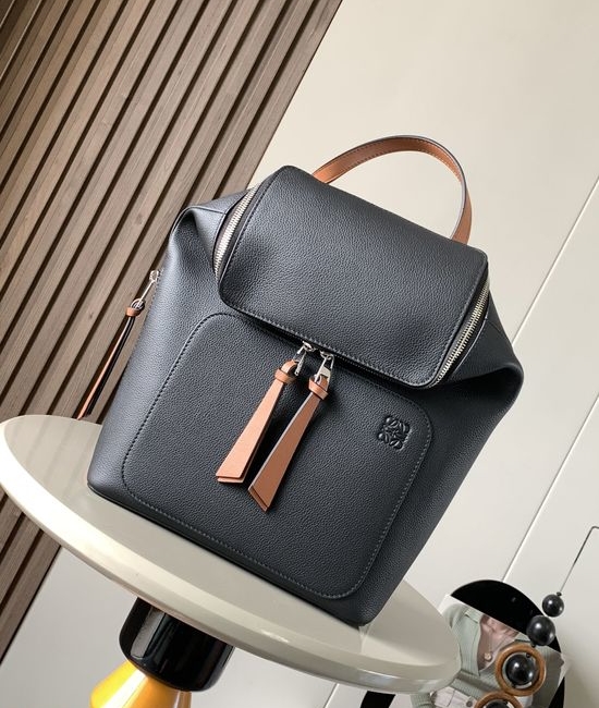 Loewe Goya Mini Grain Leather Backpack 9040