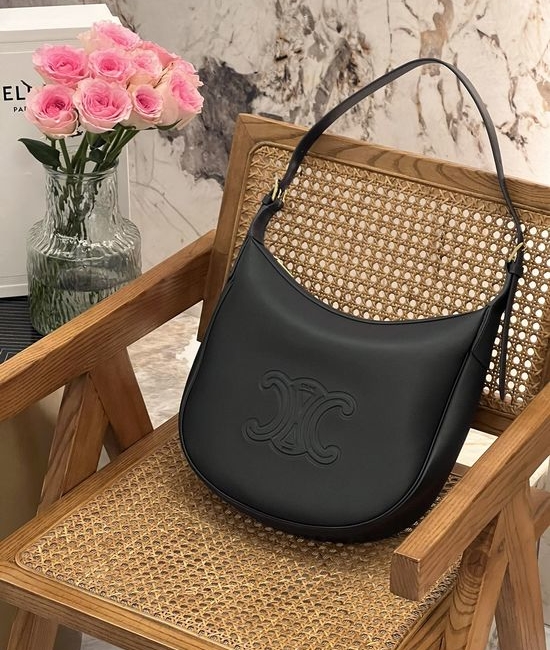 Celine HELOISE Printed Leather Shoulder Bag 114713