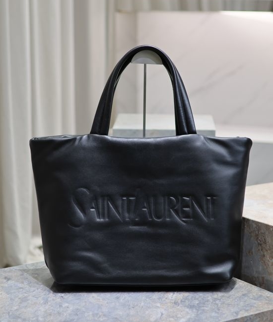 Yves Saint Laurent YSL Nappa Lambskin Simple Tote Bag 379269