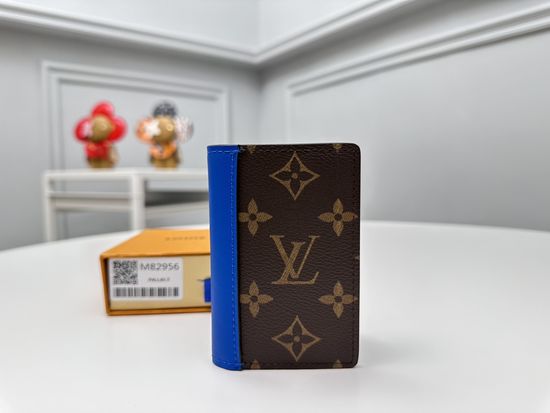 Louis Vuitton Monogram Macassar Pocket Wallet M82956