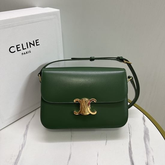 Celine Triomphe Classic Leather Bag 187363