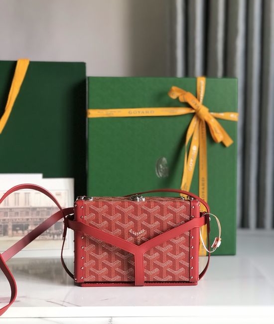 Goyard Minaudière Compact Crossbody Bag 020177