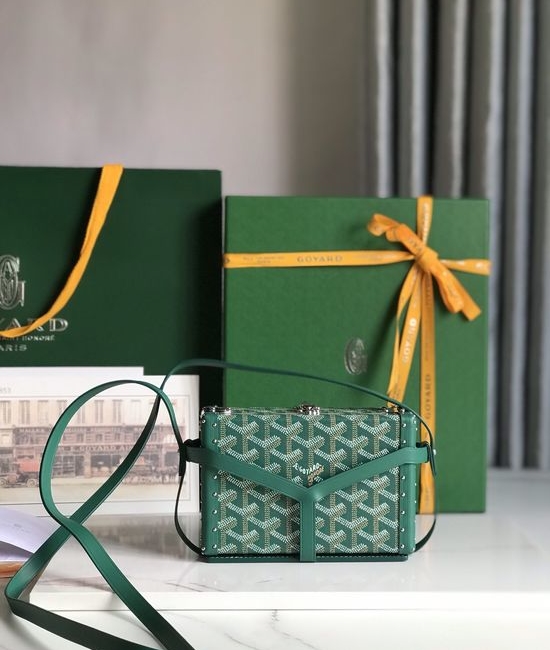 Goyard Minaudière Compact Crossbody Bag 020177