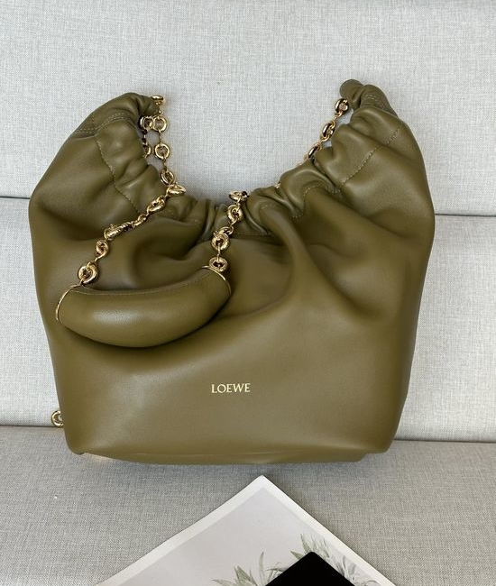 Loewe Squeeze Delicate Nappa Leather Handbag 4796