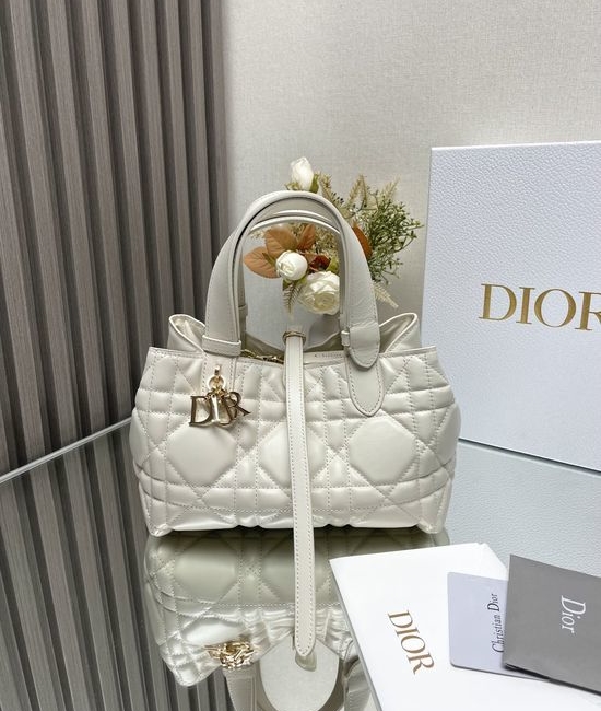 Christian Dior CD Christian Dior CDTOUJOURS White Small Handbag 2822
