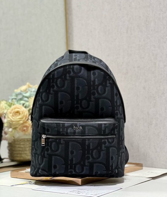 Christian Dior CD Oblique Large Canvas Backpack 5631