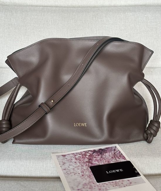 Loewe Flamenco Nappa Leather Clutch Bag 11050A