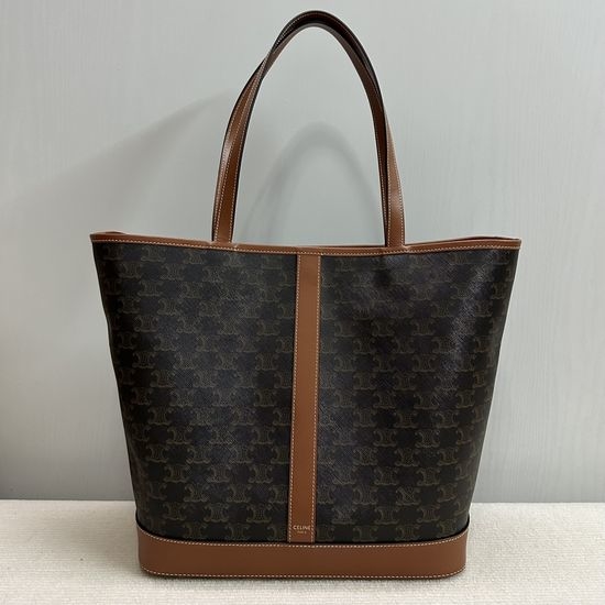 Celine Triomphe Canvas Medium Cabas Bag 115072