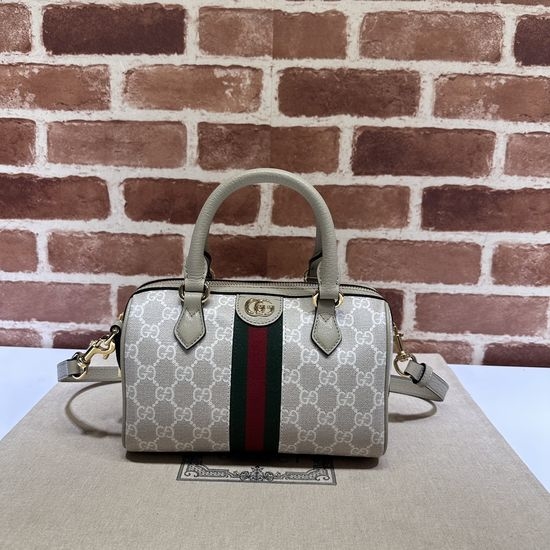 Gucci Handbag Oatmeal PVC Shoulder Bag 772053