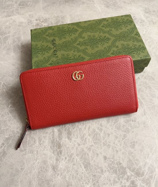 Gucci Double G Logo Cowhide Wallet 456117