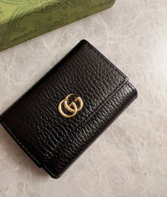 Gucci Wallet Premium Leather Key Holder 456118