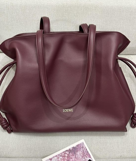 Loewe Flamenco Large Nappa Leather Shoulder Bag 7773