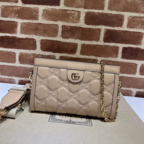 Gucci Embroidered G Leather Handbag 702200