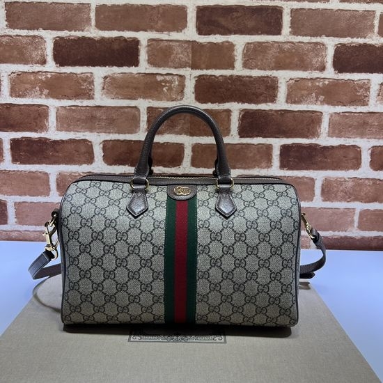 Gucci Coated Canvas Shoulder Bag 772065