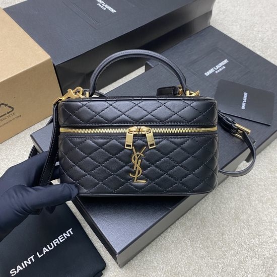 Yves Saint Laurent YSL Quilted Lambskin Shoulder Bag 766731