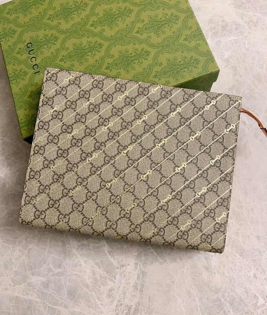 Gucci Horsebit Leather Wallet 774345