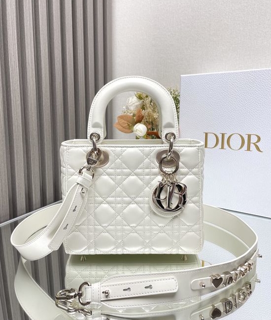 Christian Dior CD Lady My ABC Lambskin Handbag