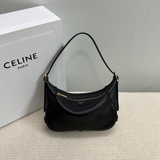 Celine Romy Mini Pure Leather Crossbody Bag 10K123 Dark Brown