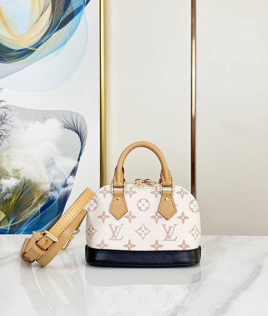 Louis Vuitton LV NANO ALMA Shell Bag M46895