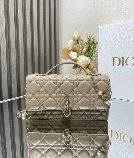 Christian Dior CD Lady Christian Dior CD Pearl Clutch 0809