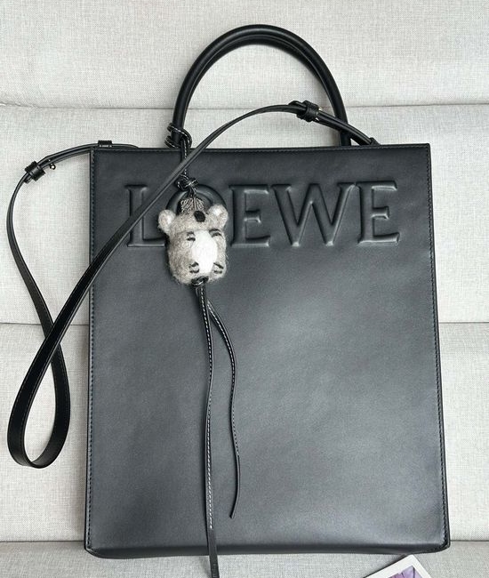 Loewe Standard Tote Practical Oil Glazed Leather Bag 7681