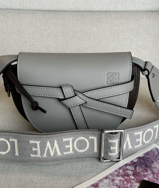 Loewe Mini Gate Dual Leather Saddle Bag 13816