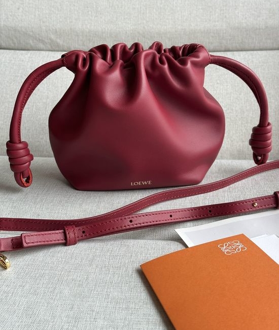 Loewe Flamenco Purse Mini Napa Lambskin Clutch 11090