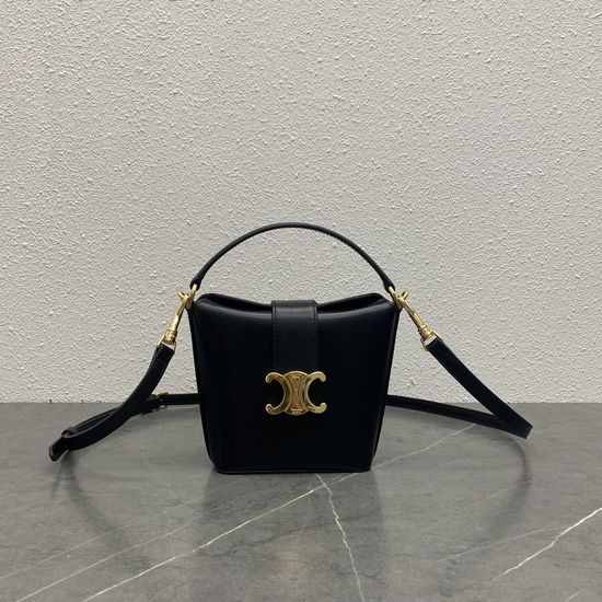 Celine TRIOMPHE Mini Leather Bucket Bag 100943