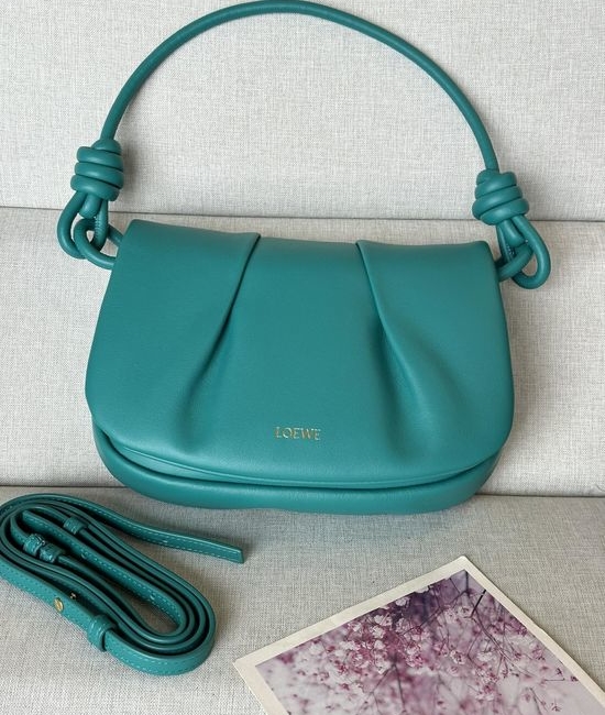 Loewe Paseo Underarm Bag Emerald Green 1770