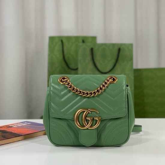 Gucci GG Marmont Quilted Mini Shoulder Bag 739682