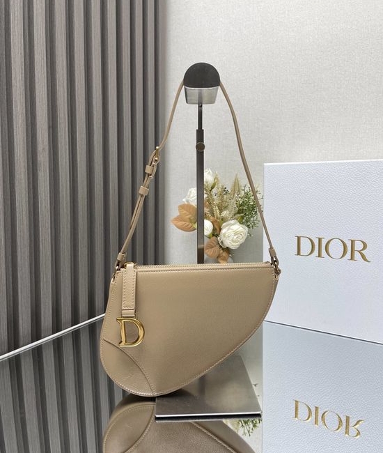 Christian Dior CD Saddle Lambskin Clutch Bag 8016