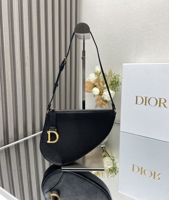 Christian Dior CD Saddle Lambskin Clutch Bag 8016