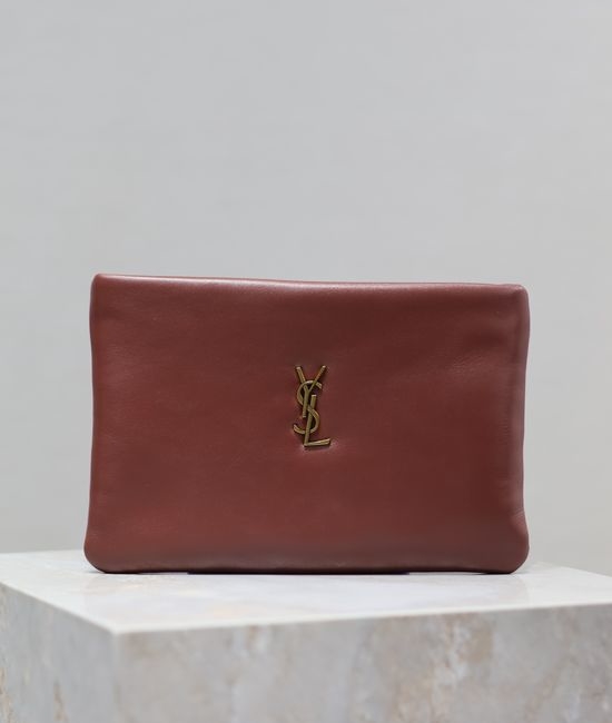 Yves Saint Laurent YSL CALYPSO Lambskin Clutch Bag 765025