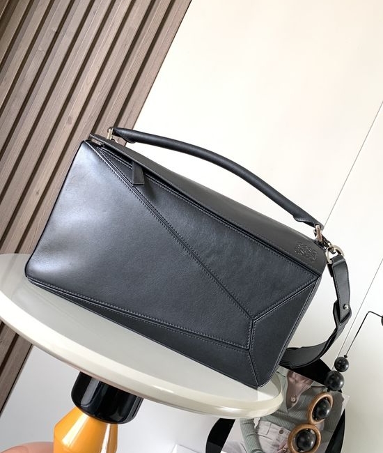 Loewe Puzzle Handbag Smooth Black 9025