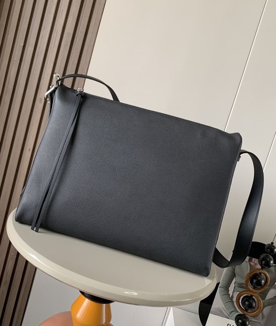 Loewe Berlingo Geometric Soft Leather Crossbody Bag 9056