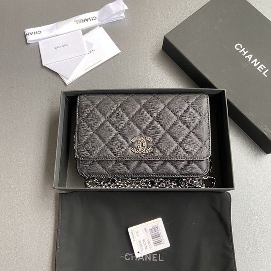 Chanel Grained Calfskin Wallet AP3839