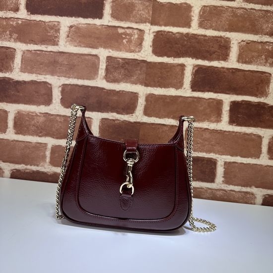 Gucci Patent Leather Shoulder Bag 782889
