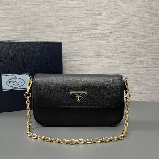 Prada Flap Chain Crossbody Bag 1BD356