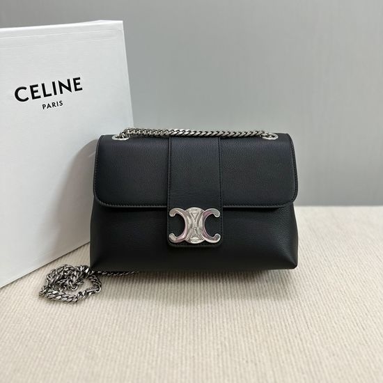 Celine TEEN VICTOIRE Grain Leather Shoulder Bag 115853