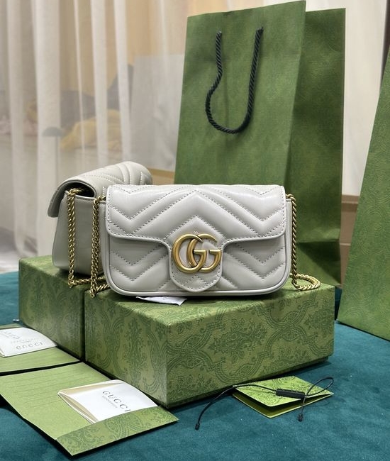 Gucci GG Marmont Quilted Mini Handbag 476433