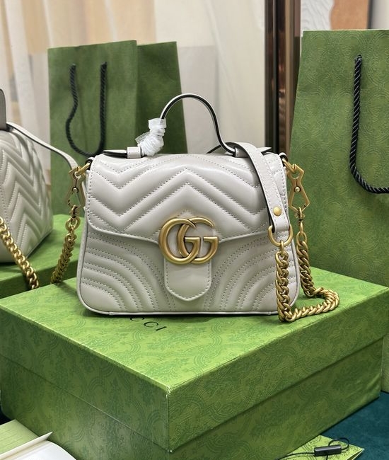 Gucci GG Marmont Mini Top Handle Bag 547260