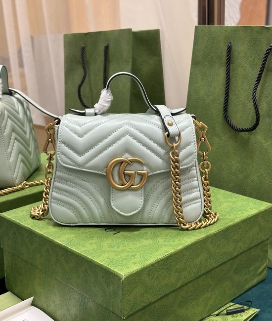 Gucci GG Marmont Mini Top Handle Bag 547260