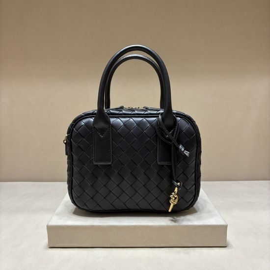 Bottega Veneta BV Getaway Woven Leather Briefcase Bag 3627