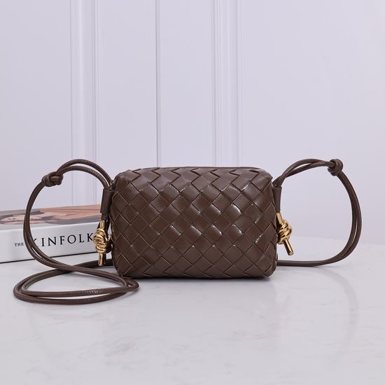 Bottega Veneta BV Woven Square Bag Leather 2278