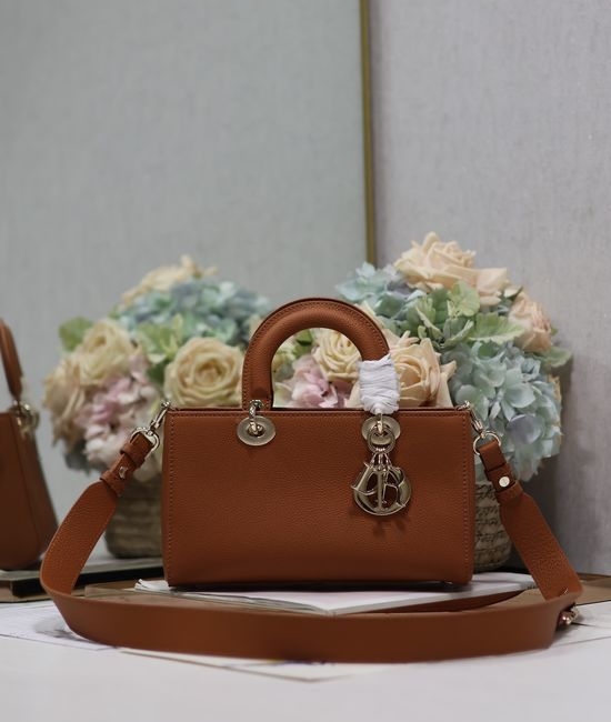 Christian Dior CD Lady D-Sire Leather Handbag 1150