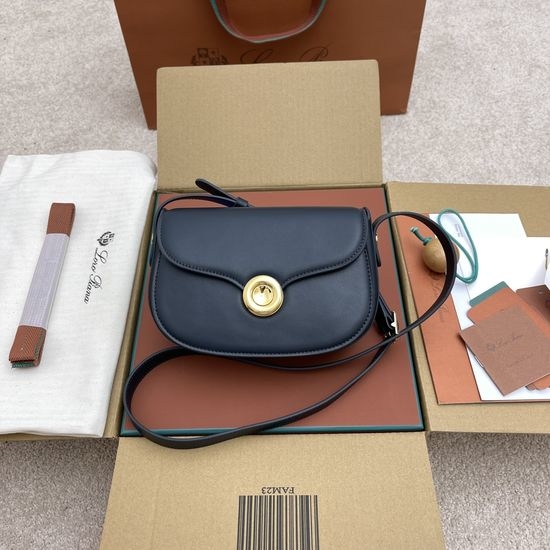 Loro Piana Ghiera Mini Saddle Bag FAO1144