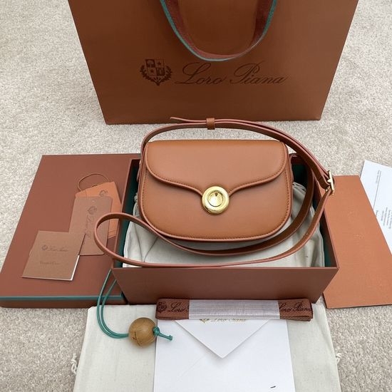 Loro Piana Ghiera Mini Saddle Bag FAO1144